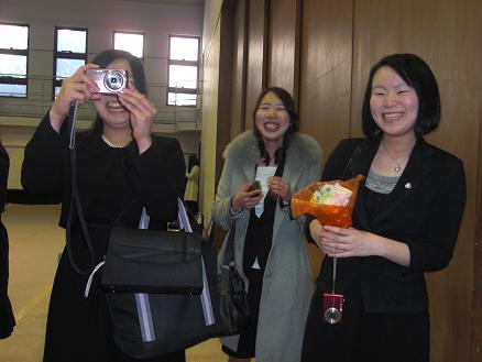 110317・義捐金箱・ゴクラク退職・卒業式 020 110317・義捐金箱・ゴクラク退職・卒業式 020