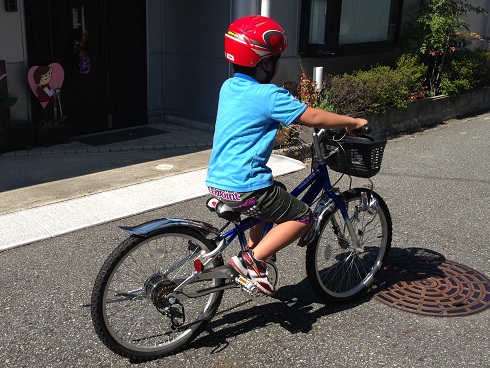131014　新参ズの自転車 (5)