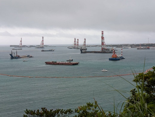 250420 名護・杭打ち・灯台跡から (1) 250420 名護・杭打ち・灯台跡から (1)