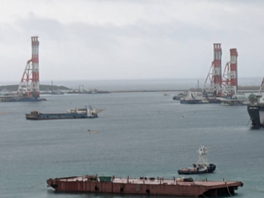 250420 名護・杭打ち・灯台跡から (1) 250420 名護・杭打ち・灯台跡から (1)